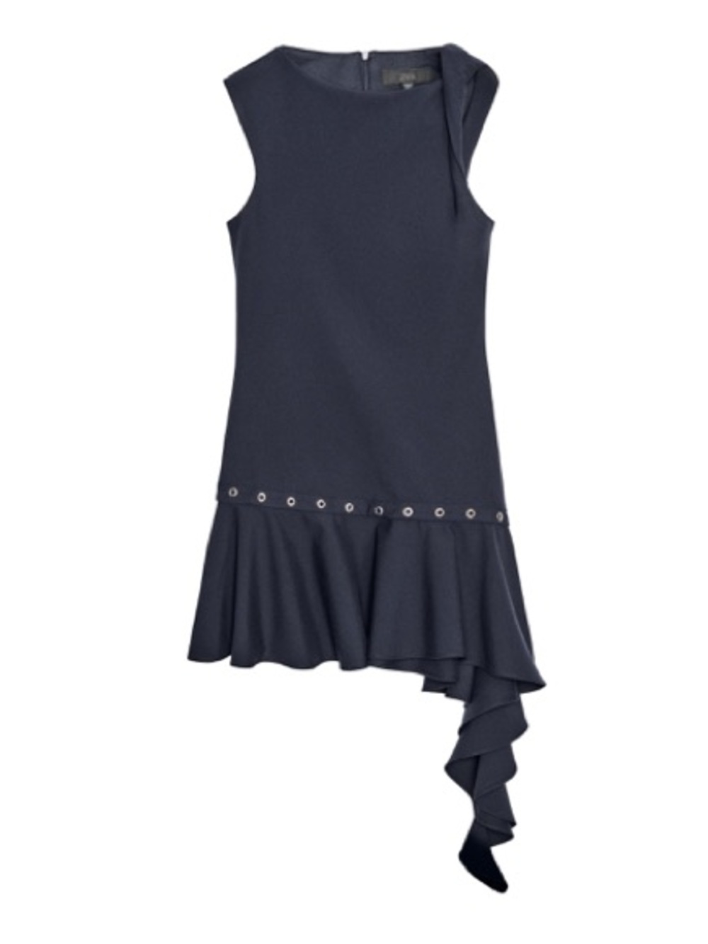 Navy Asymmetric Dress from Zara